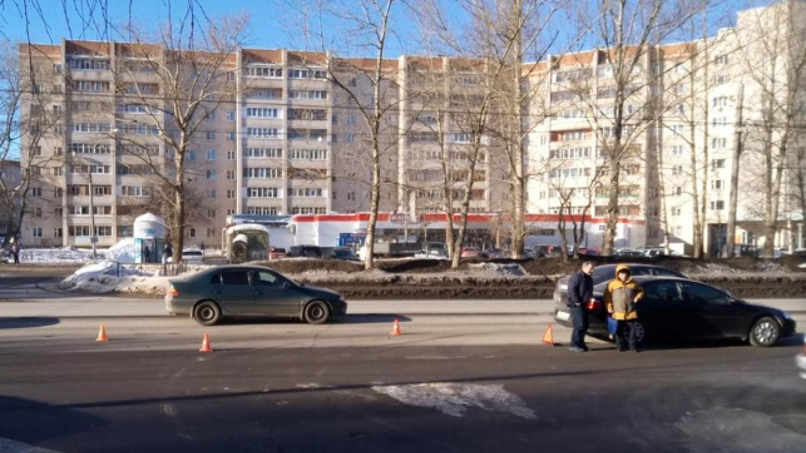В Вологде в ДТП пострадал мужчина, выбежавший на дорогу