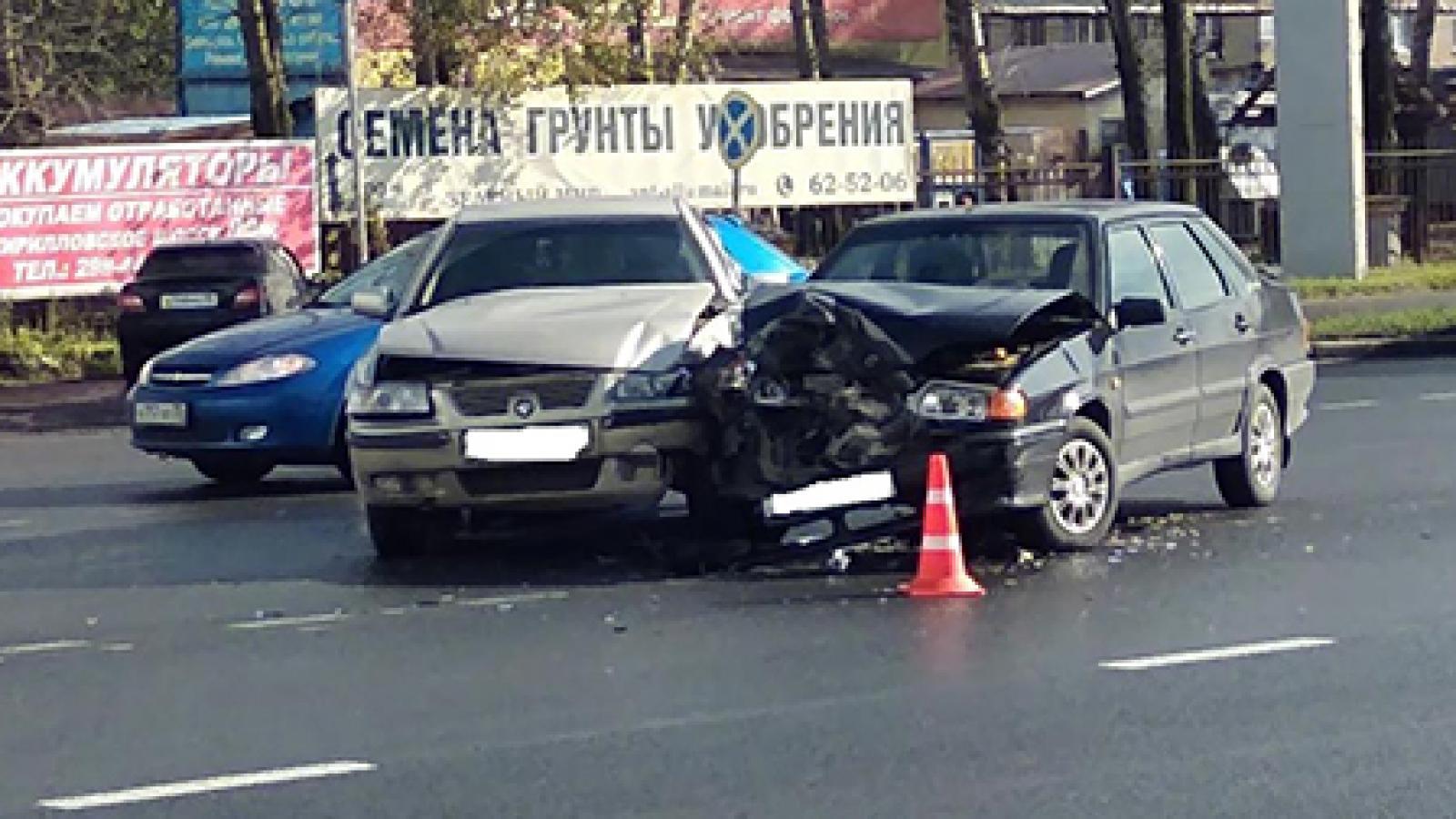 Две женщины пострадали в ДТП в Череповце