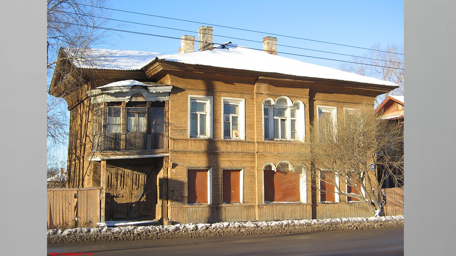 В Вологде незаконно снесли дом конца XIX - начала XX века