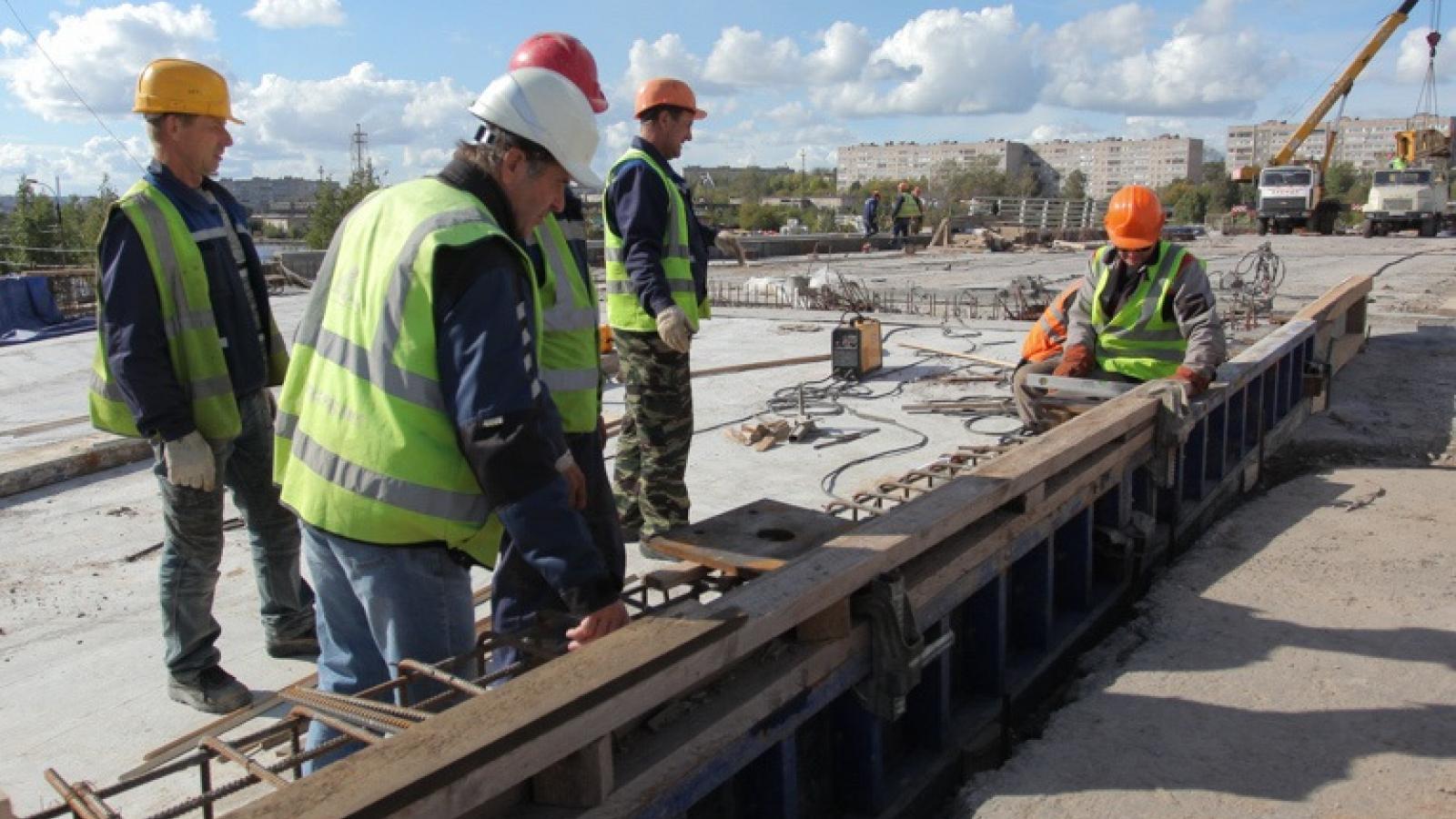 Ремонт Северного моста в Череповце выполнен на 85-90%