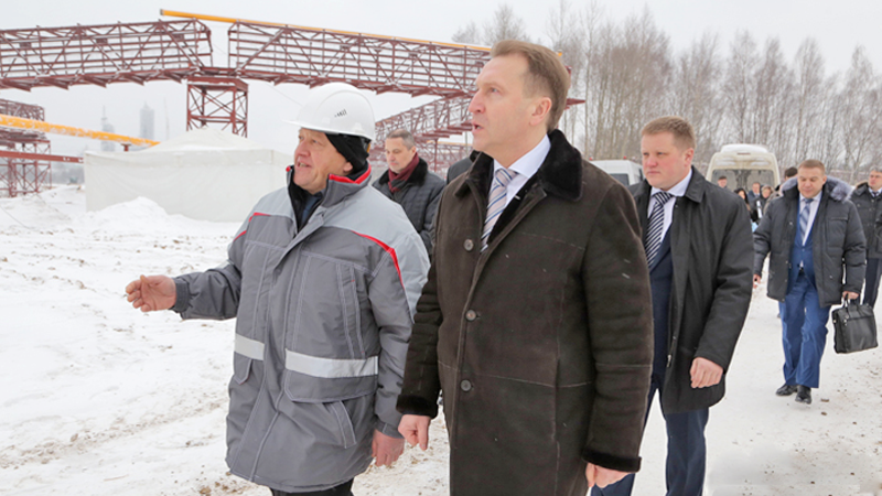 Череповец посетил первый вице-премьер Игорь Шувалов