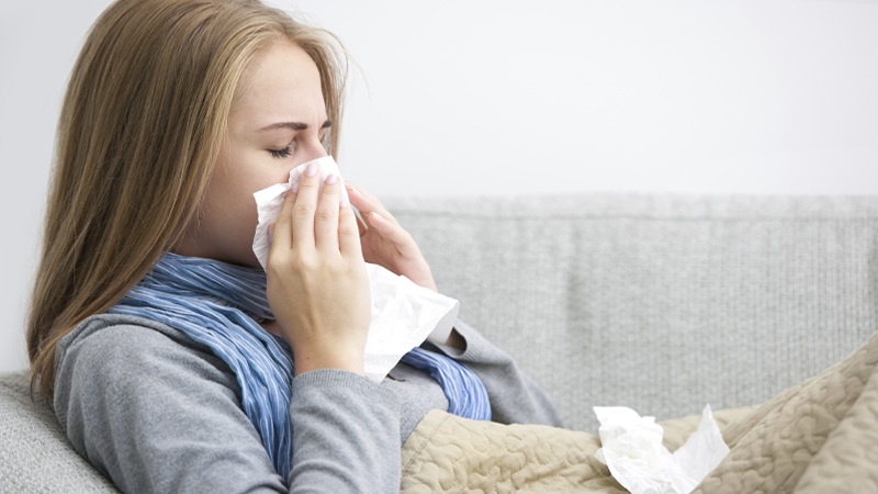 5 человек на Вологодчине заболели гриппом