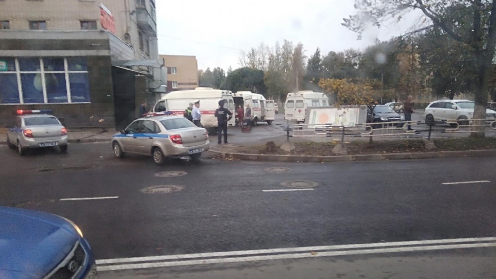 В ДТП в центре Вологды пострадал врач
