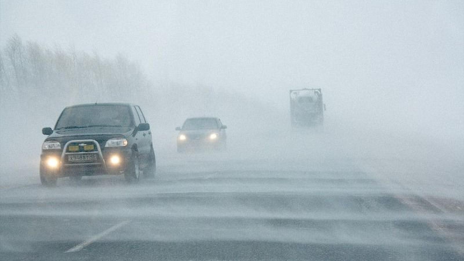 Из-за погодных условий водителей призывают быть особенно внимательными