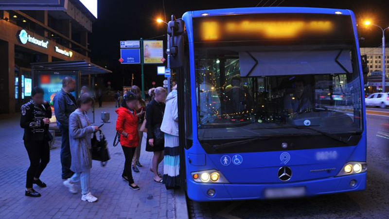 В День города вологжане смогут ночью добраться домой на автобусе 