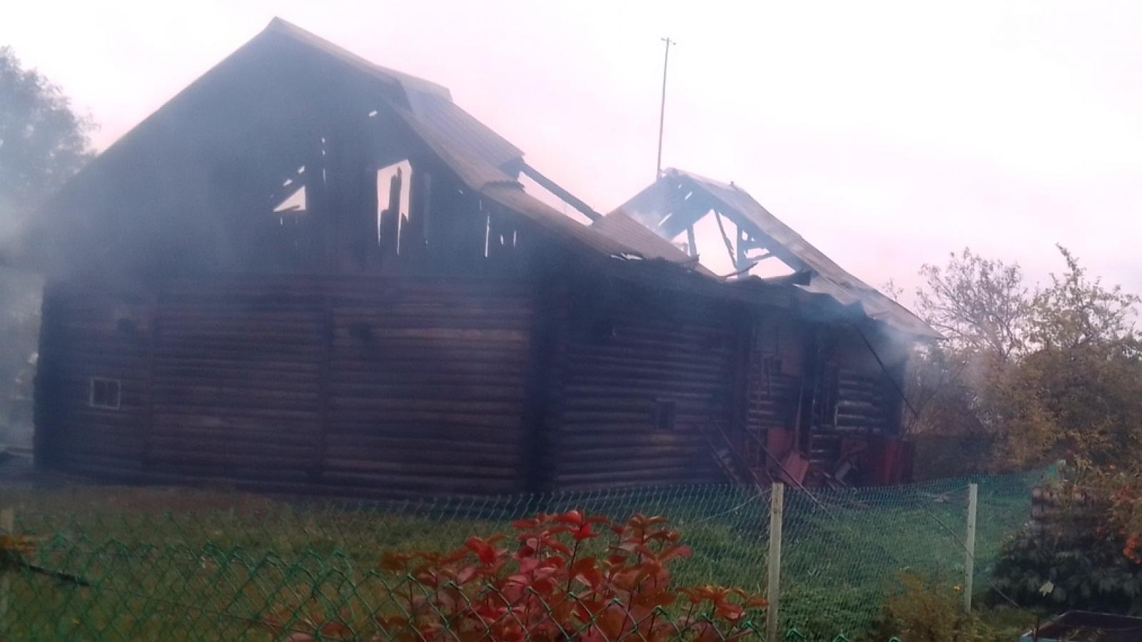 92-летняя женщина погибла на пожаре в Шекснинском районе