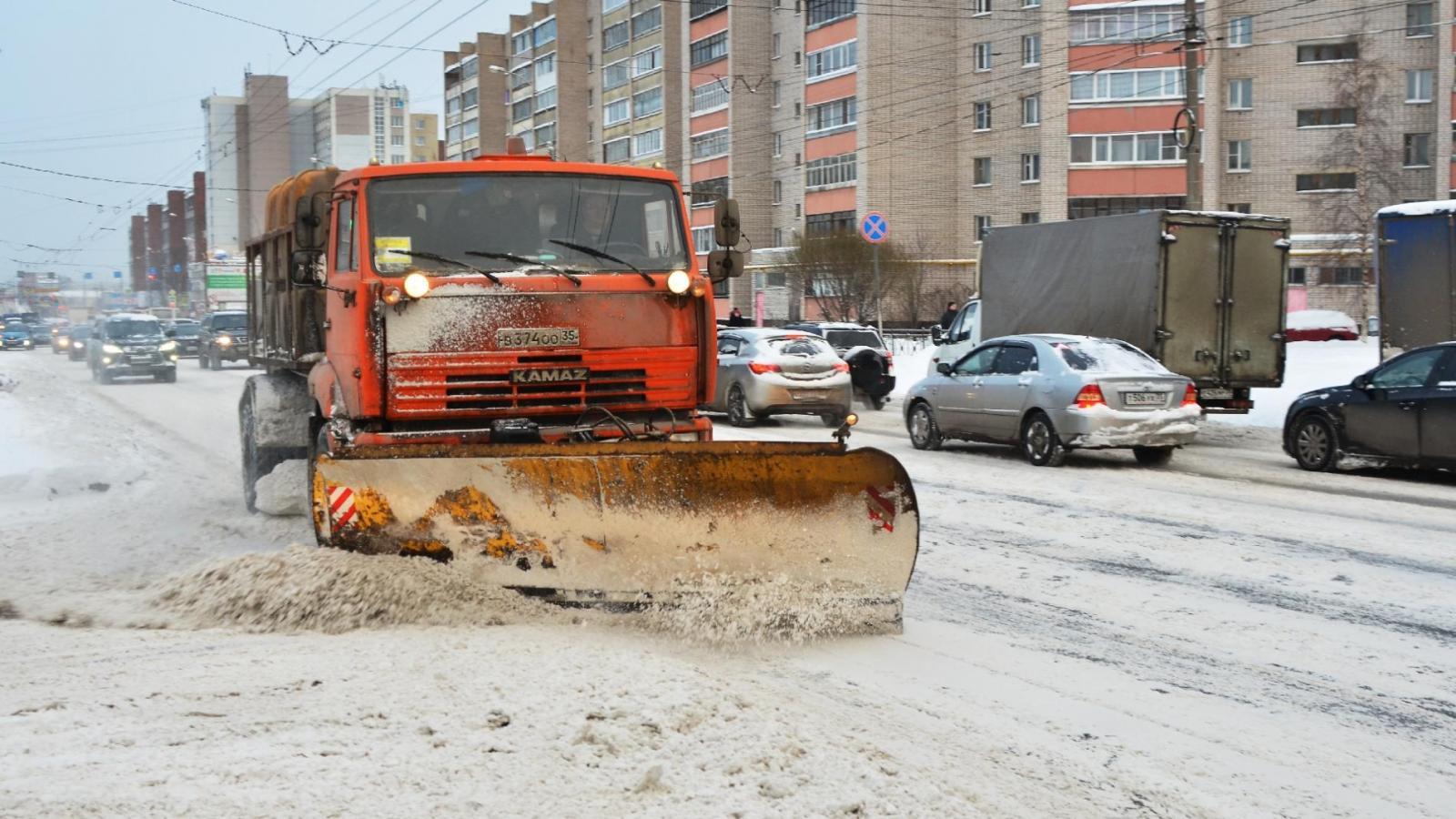Сформирован график вывоза снега с улиц Вологды