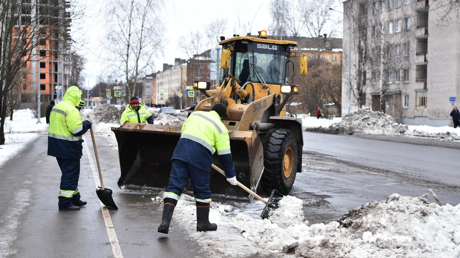 В Вологде введут новую систему контроля уборки снега