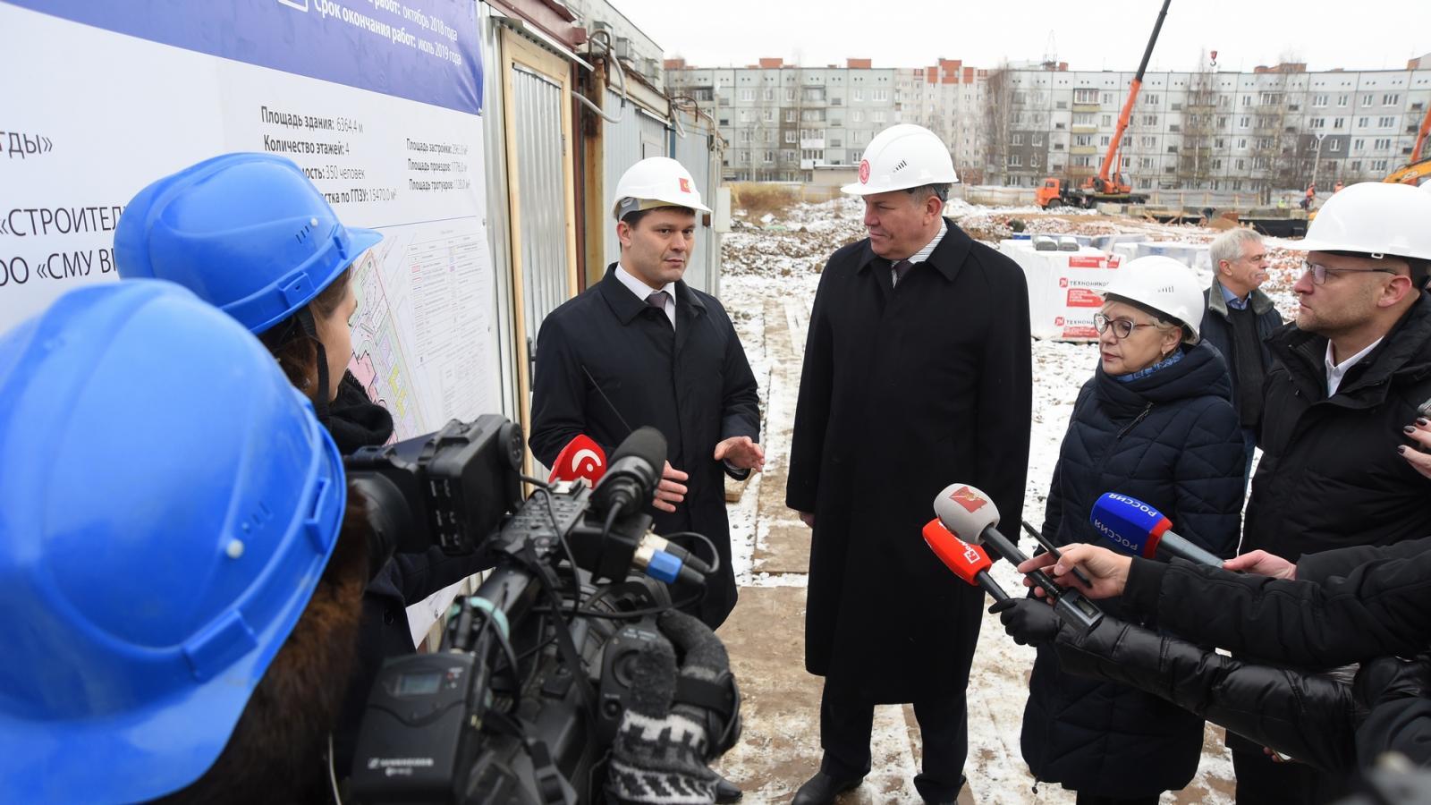 В Вологде началось строительство четырех детских садов