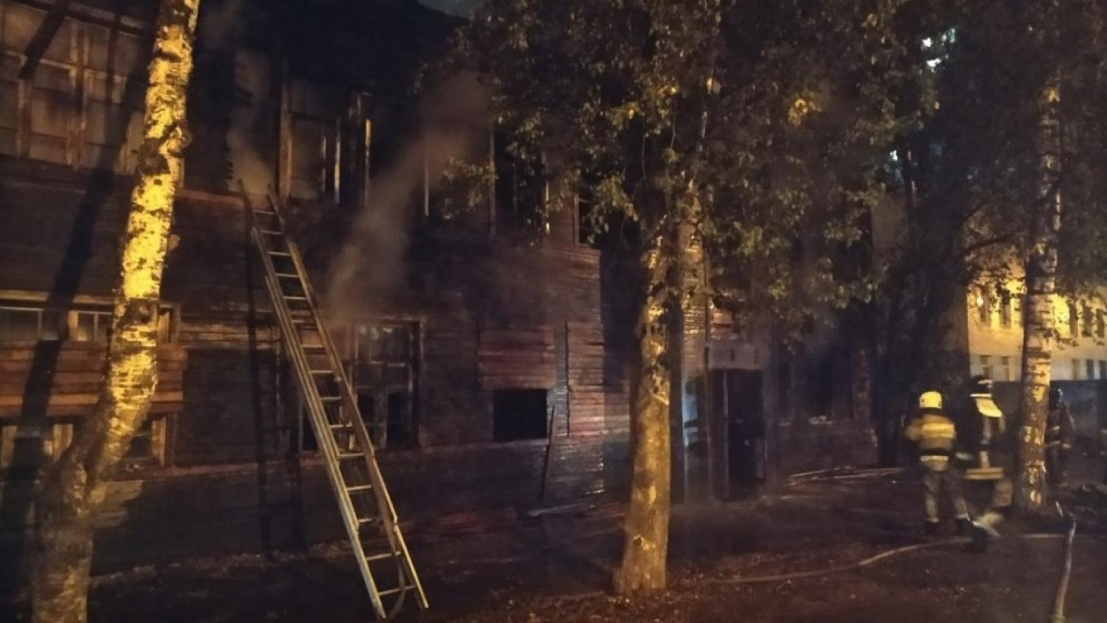 В пожаре на улице Козлёнской погиб мужчина