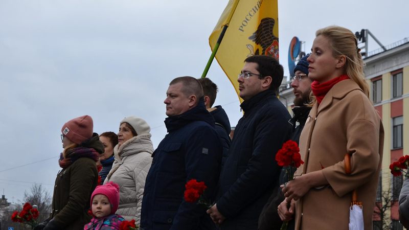 В Вологде сегодня вспоминают события Октябрьской революции