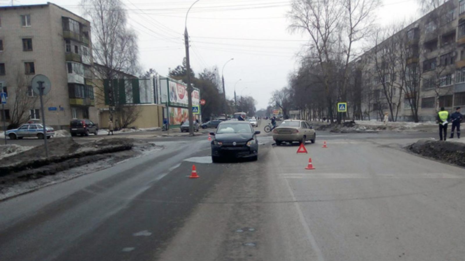 В ДТП в Вологде пострадала женщина с сыном