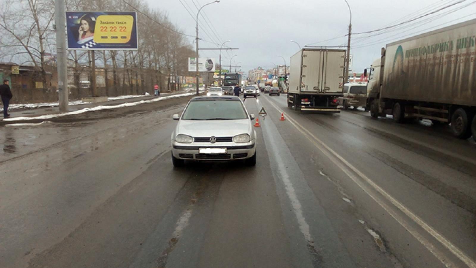 Сокольчанин попал под машину в Вологде