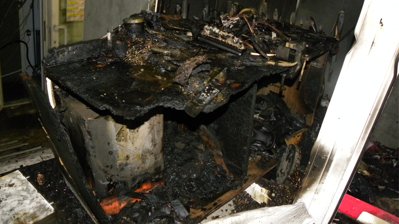 В Вологде пьяный работник обувной мастерской устроил пожар 