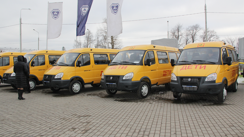 Вологодчина получила 6 новых школьных автобусов