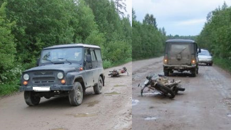В Бабаевском районе в ДТП погиб мотоциклист