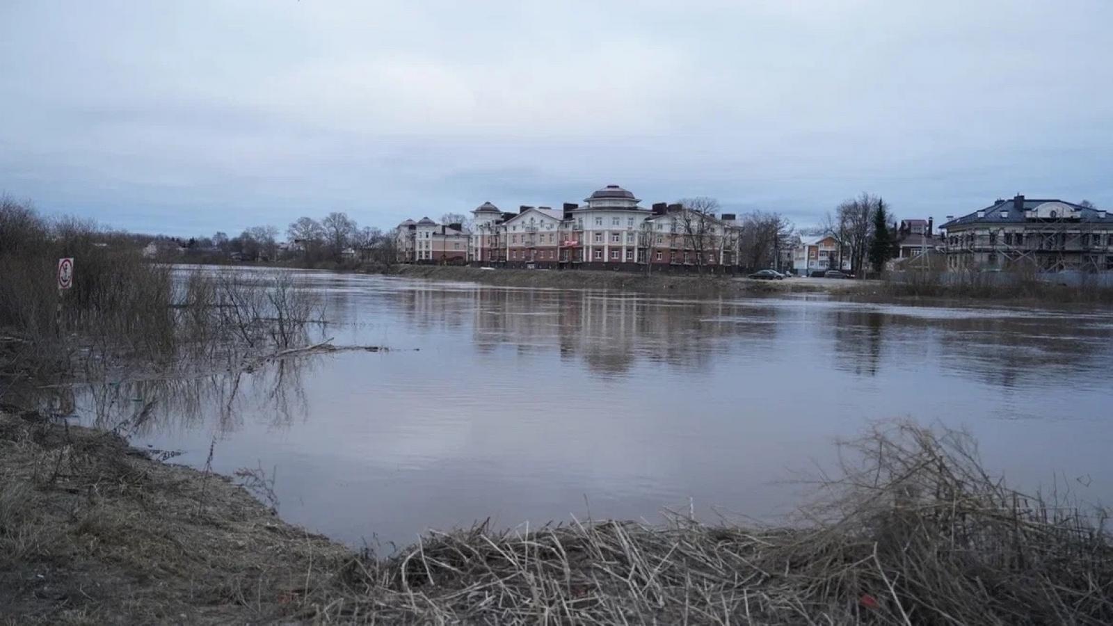 В реке Вологде повышается уровень воды 