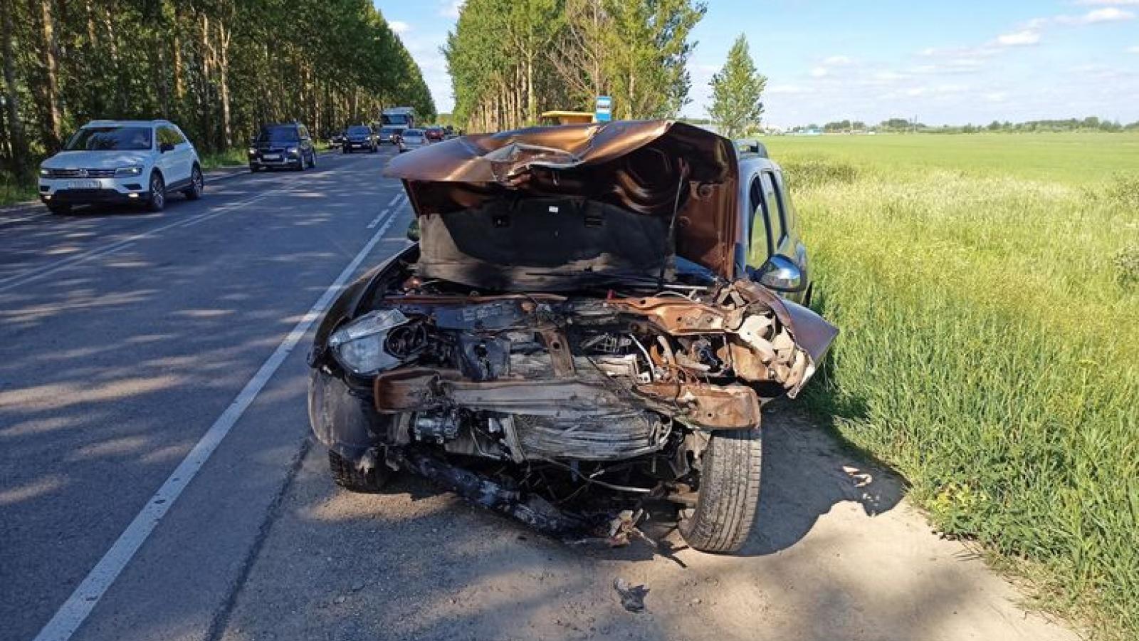 73-летний водитель попал в аварию под Вологдой