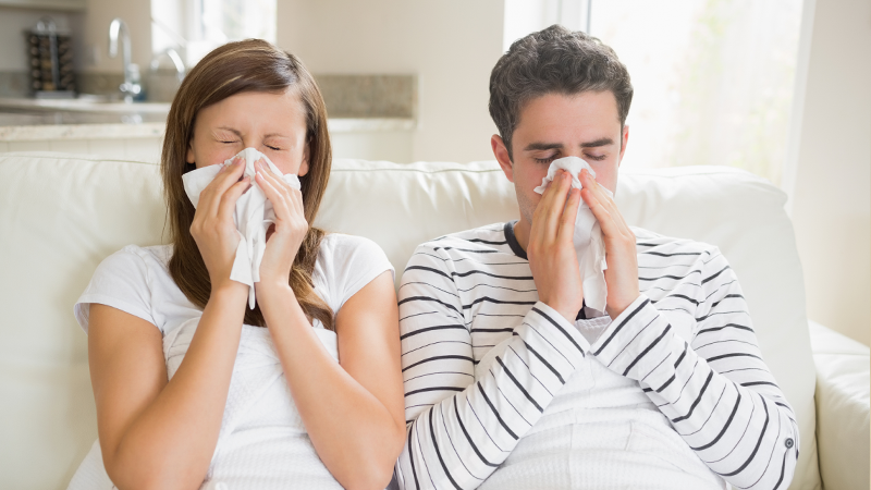 Заболеваемость гриппом и ОРВИ ниже эпидемического порога на 1%