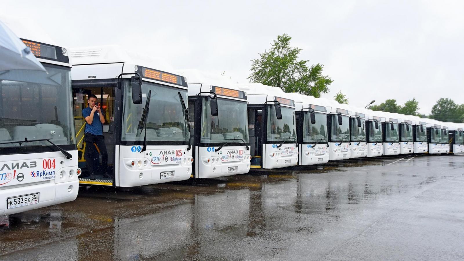 19 автобусов купили для Вологды