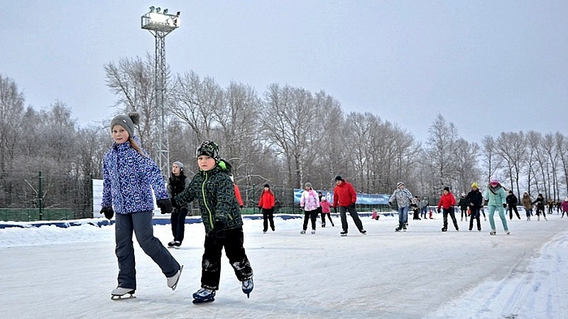 Покататься на коньках бесплатно можно будет 4 января