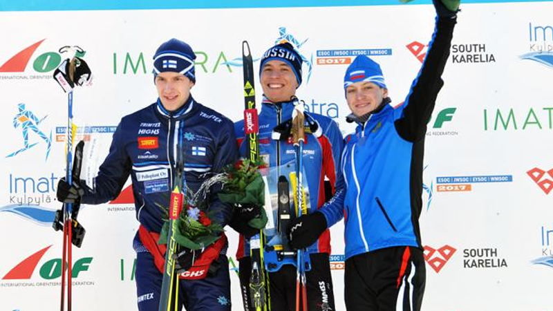 Череповчанин Андрей Ламов завоевал золотую медаль на чемпионате Европы по спортивному ориентированию на лыжах