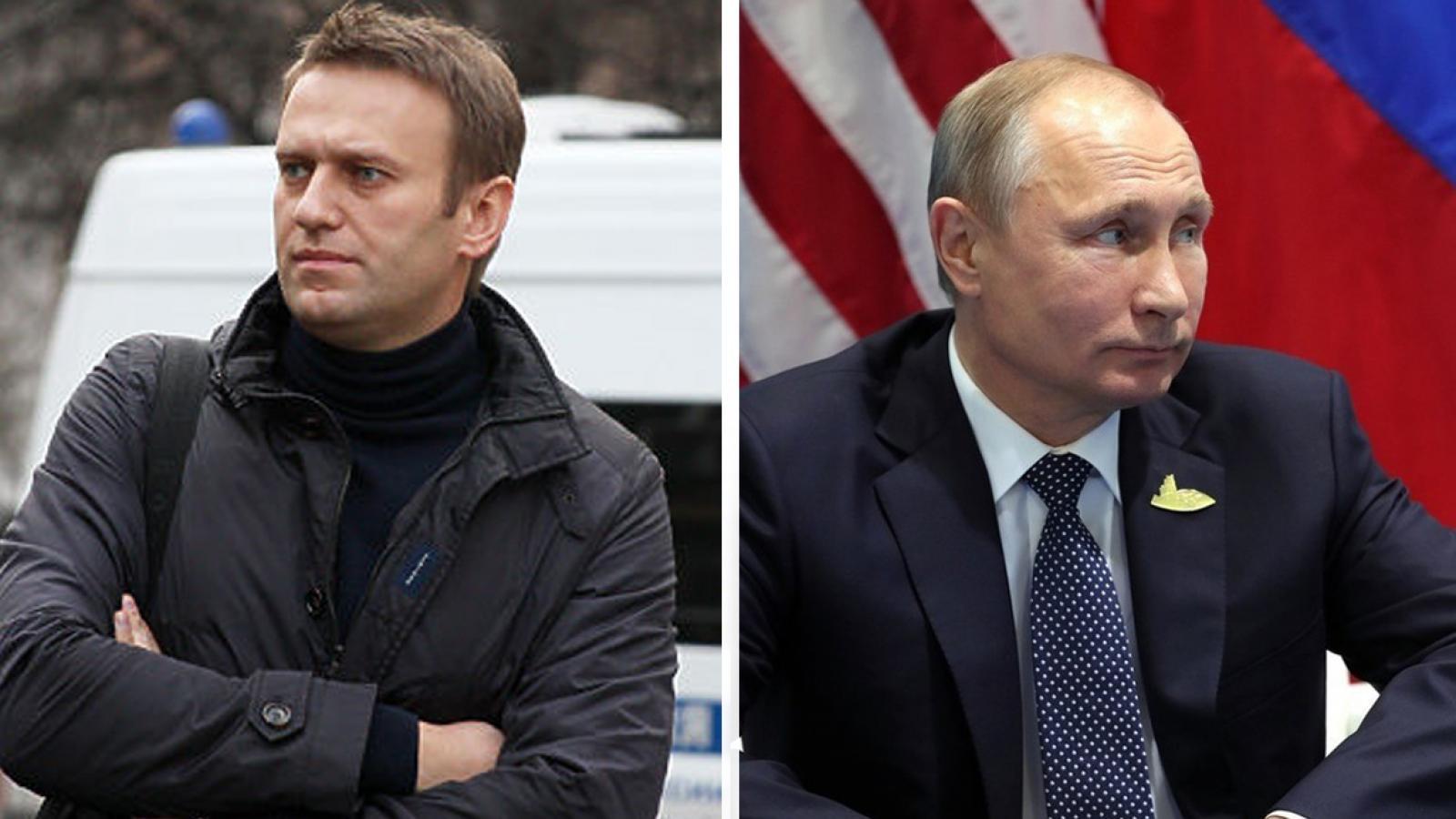 Путина и Навального выдвинули на разные премии