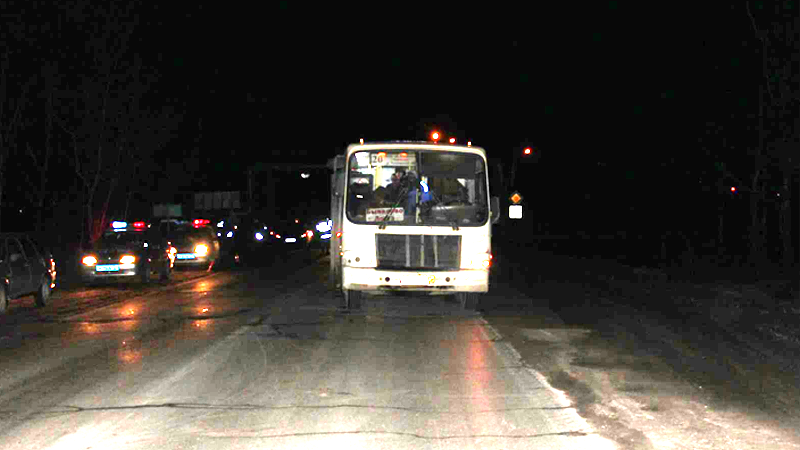 На Московском шоссе в областной столице пассажирский автобус сбил пешехода