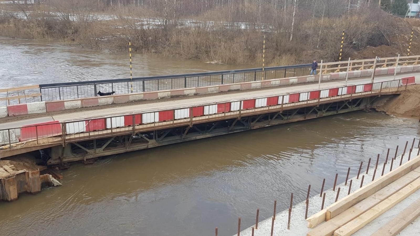 В Вологде перекрыли движение по Кувшиновскому мосту