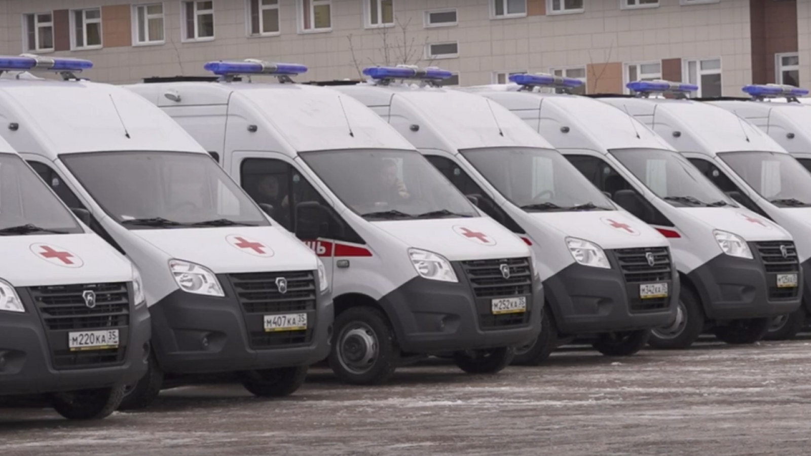 Вологда получила 28 новых автомобилей скорой помощи
